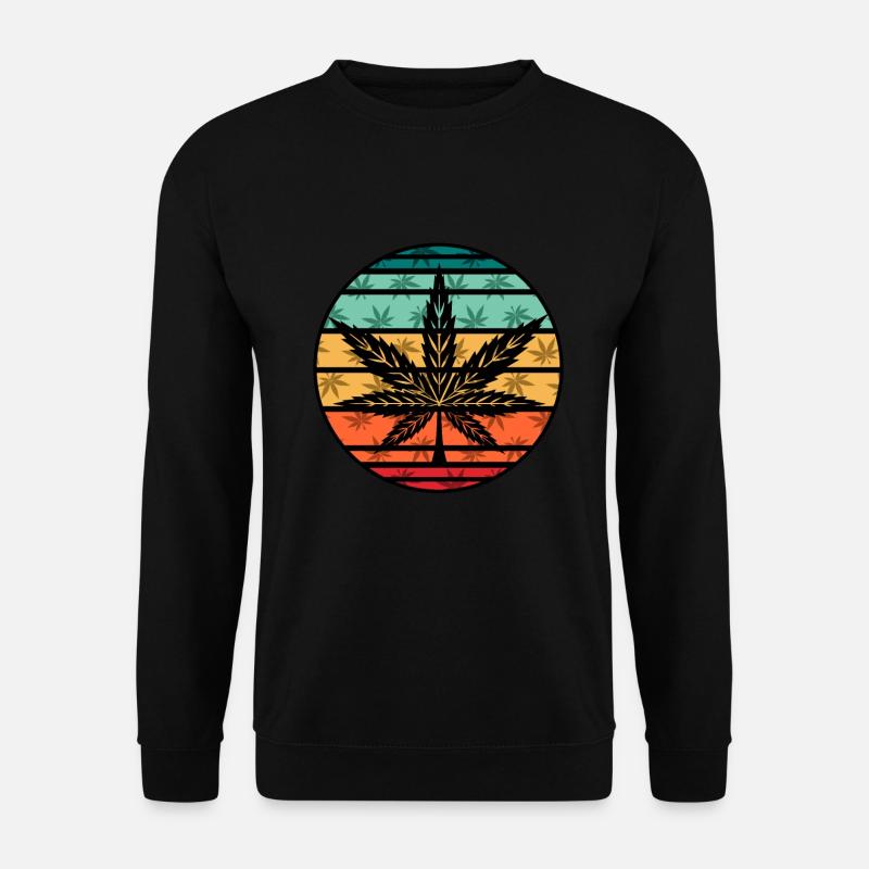 Cannabis - Unisex Pullover - Schwarz