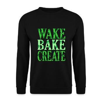 Cannabis - Sweat-shirt Unisexe - noir - Devant - Alina (178cm) & Michal (187cm)