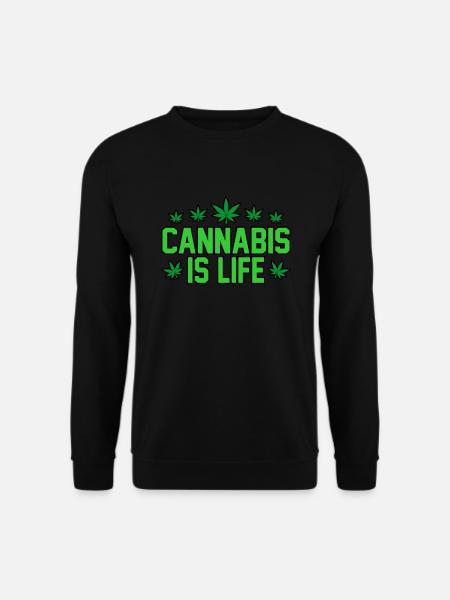 Cannabis - Unisex Sweatshirt - black