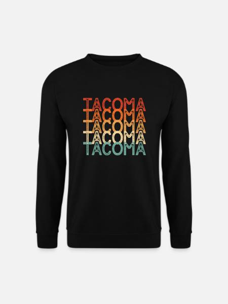 Tacoma Washington - Unisex Sweatshirt - black