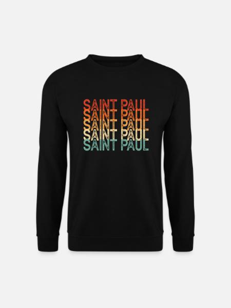 Saint Paul Minnesota - Unisex Sweatshirt - black