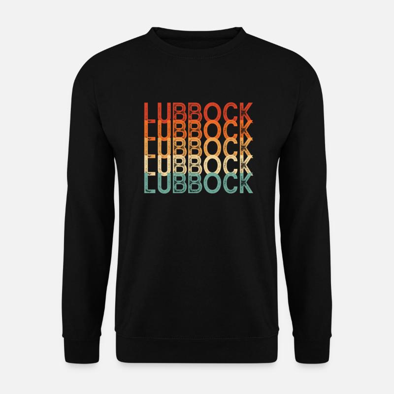 Lubbock Texas - Unisex Sweatshirt - black