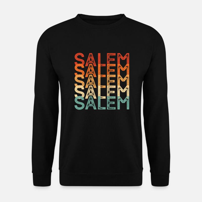 Salem USA - Unisex Pullover - Schwarz