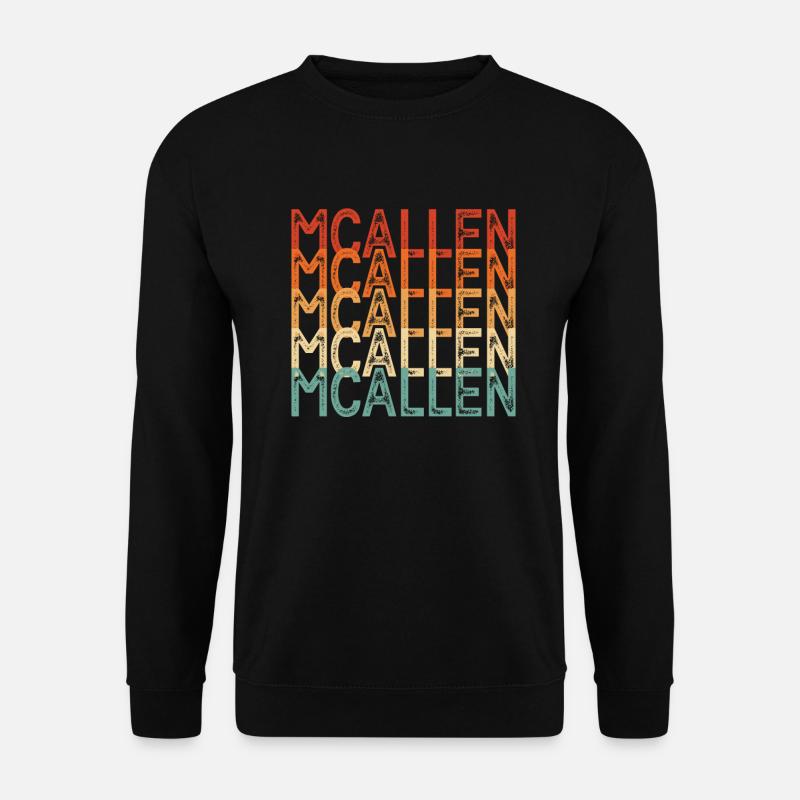 Mcallen - Unisex Sweatshirt - black