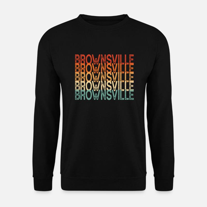 Brownsville - Unisex Pullover - Schwarz
