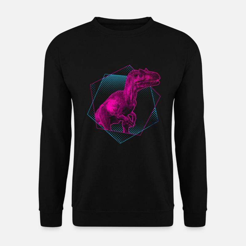 Dinosaure Allosaurus - Sweat-shirt Unisexe - noir