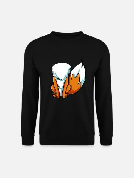 Fuchs Kostüm - Unisex Pullover - Schwarz