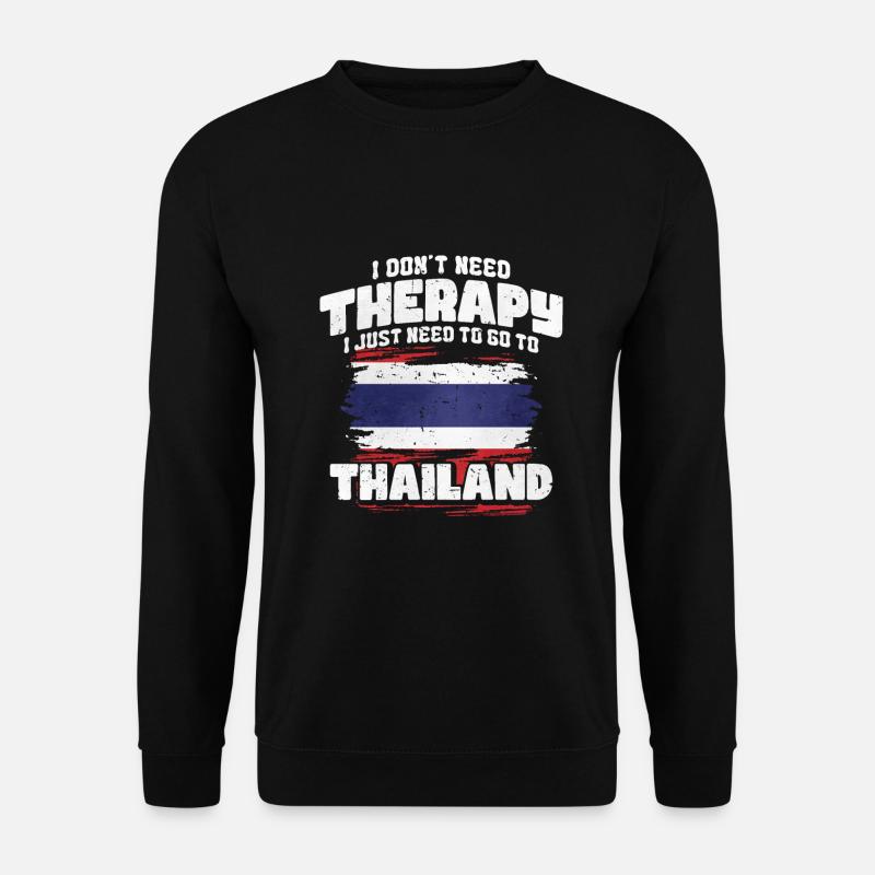 Thailand - Unisex Pullover - Schwarz