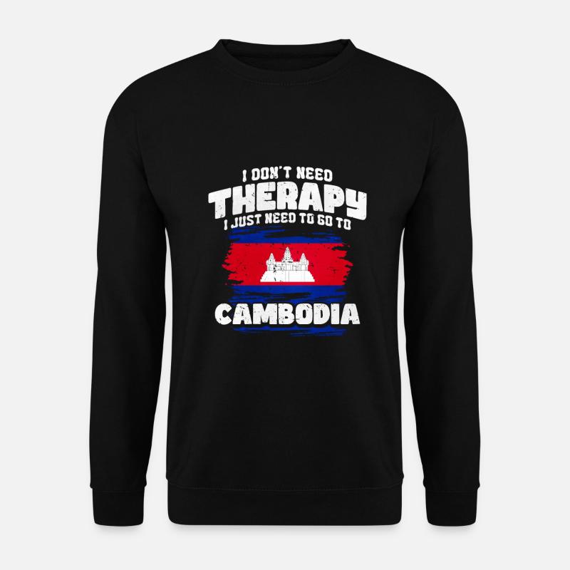 Cambodia - Unisex Sweatshirt - black