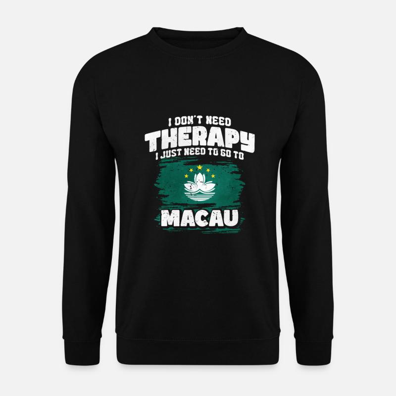 Macau - Unisex Pullover - Schwarz