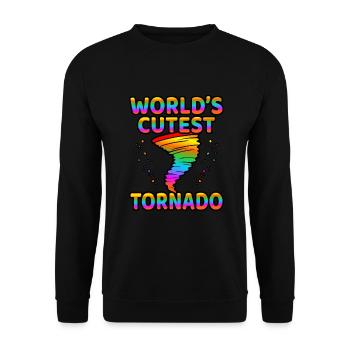 Tornado - Unisex Pullover - Schwarz - Vorne - Alina (178cm) & Michal (187cm)
