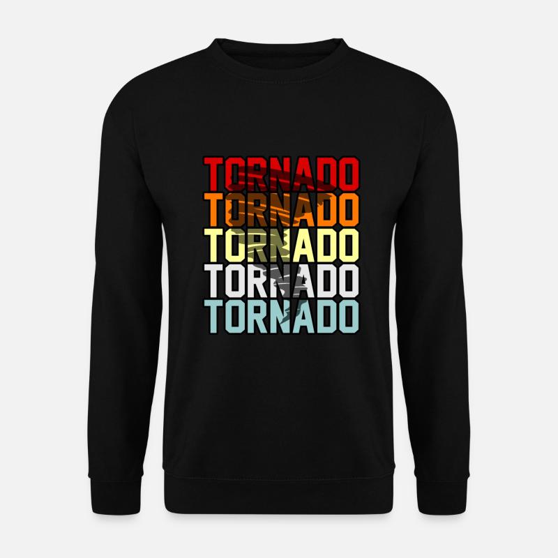 Tornado - Unisex Pullover - Schwarz