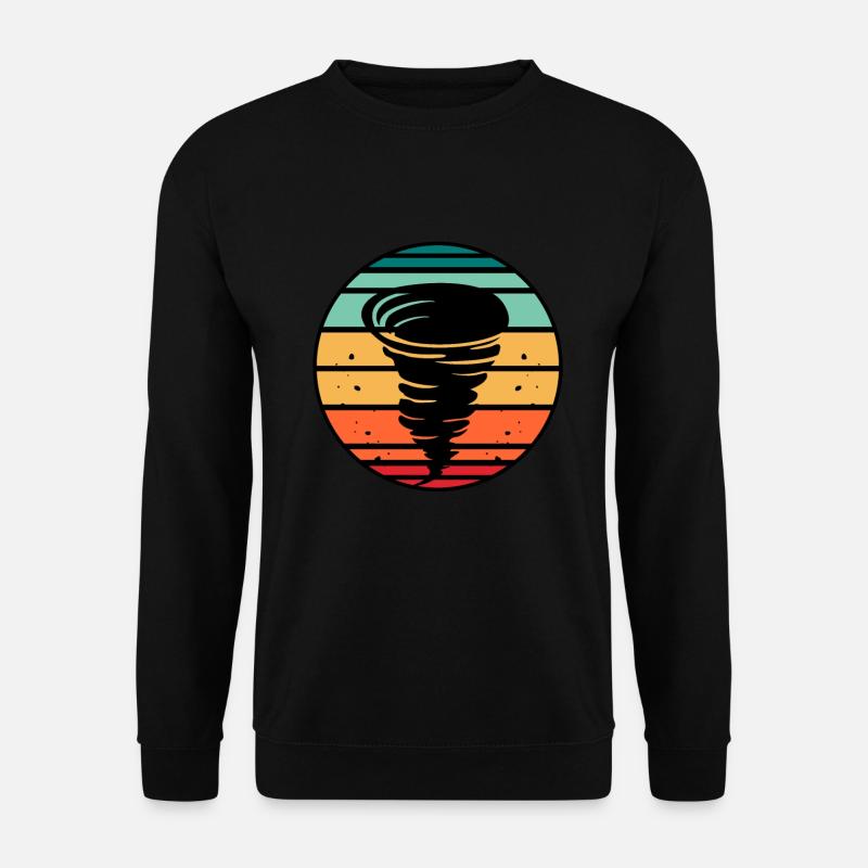 Tornade - Sweat-shirt Unisexe - noir