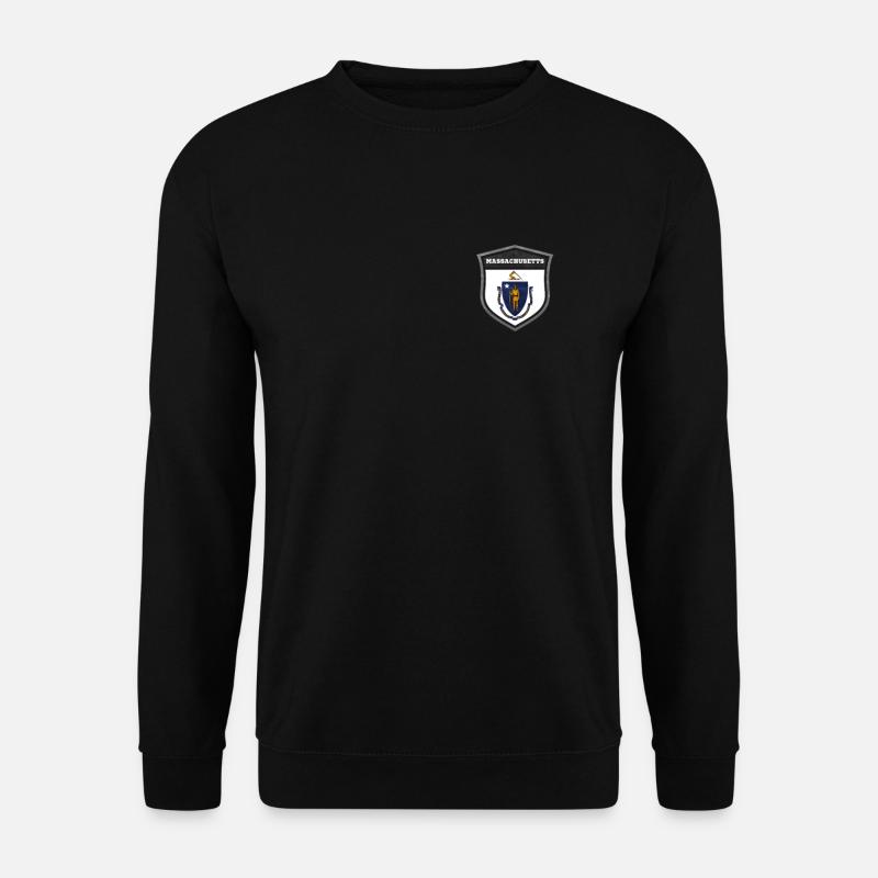 Massachusetts - Unisex Pullover - Schwarz