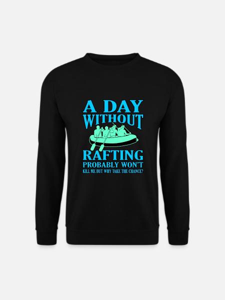 Rafting - Unisex Sweatshirt - black