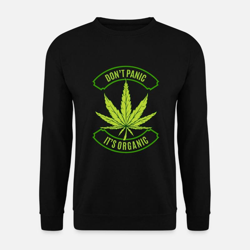 cannabis - Sweat-shirt Unisexe - noir