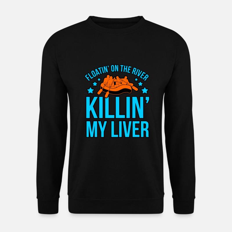 Rafting d’aventure - Sweat-shirt Unisexe - noir