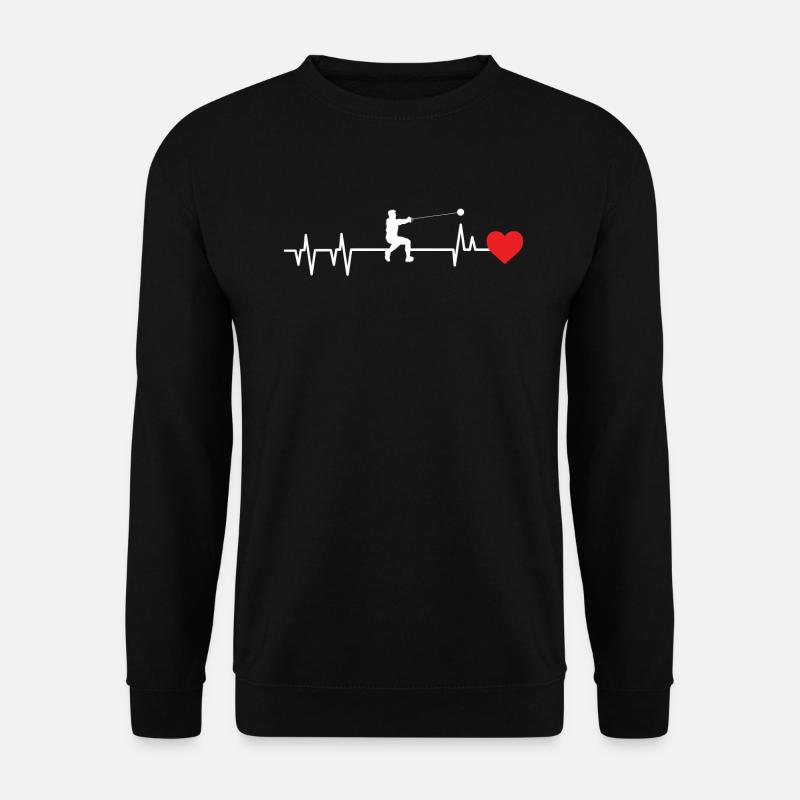 Lancer de marteau - Sweat-shirt Unisexe - noir