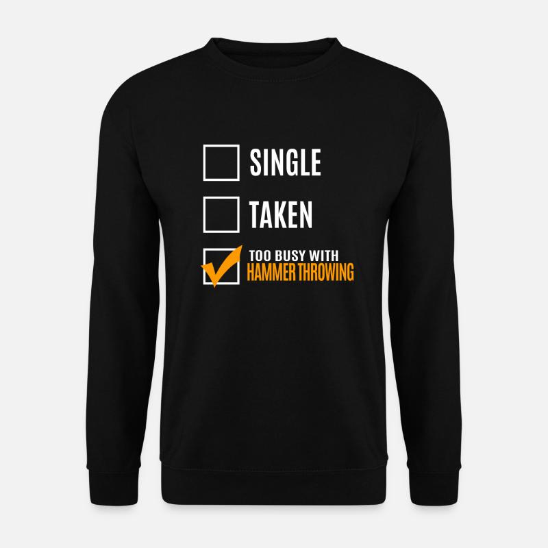 Hammer throw - Unisex Sweatshirt - black