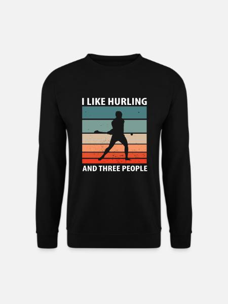 Schleudern Hurling - Unisex Sweatshirt - black