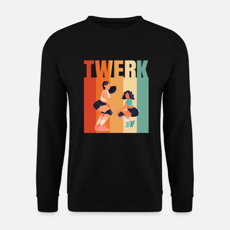 Twerking - Unisex Pullover - Schwarz