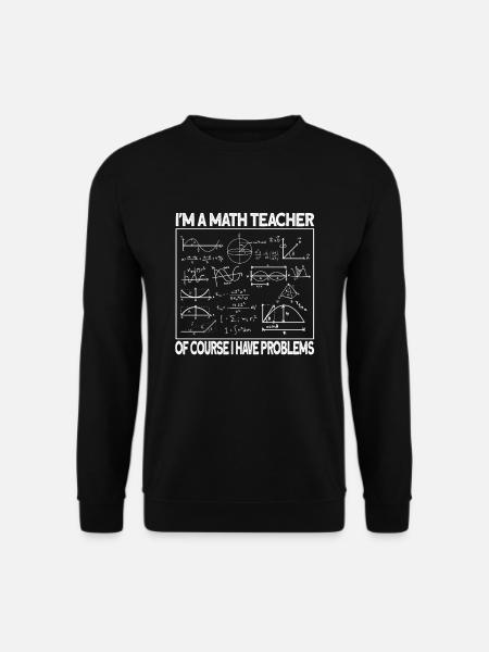 Mathe - Unisex Pullover - Schwarz