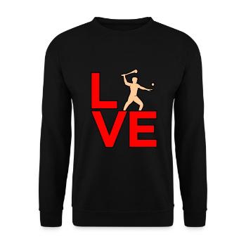 Aime tourner - Sweat-shirt Unisexe - noir - Devant - Alina (178cm) & Michal (187cm)