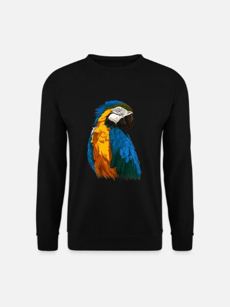 Macaw Parrot Macaw Parrots - Unisex Sweatshirt - black