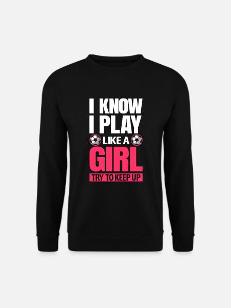 Frauenfußball - Unisex Pullover - Schwarz