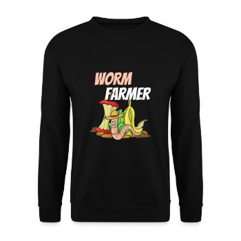 Salmon Lachs Salmondinen Fischen - Unisex Pullover - Schwarz - Vorne - Alina (178cm) & Michal (187cm)