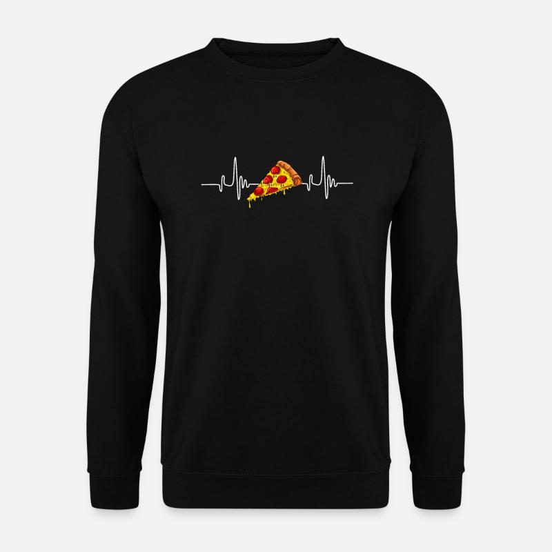 Pizza - Unisex Sweatshirt - black