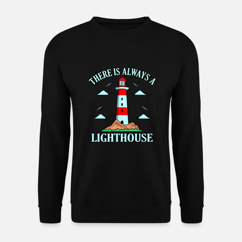 Lighthouse - Unisex Sweatshirt - black