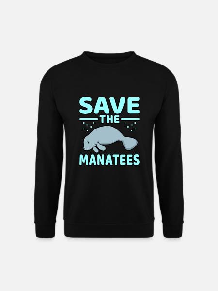 Manatee - Unisex Sweatshirt - black