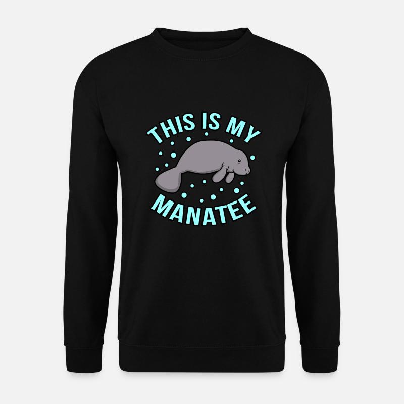 Manatee - Unisex Sweatshirt - black