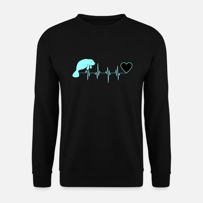 Manatee - Unisex Sweatshirt - black