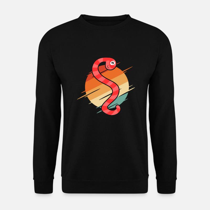 Cadeau vers de compost - Sweat-shirt Unisexe - noir