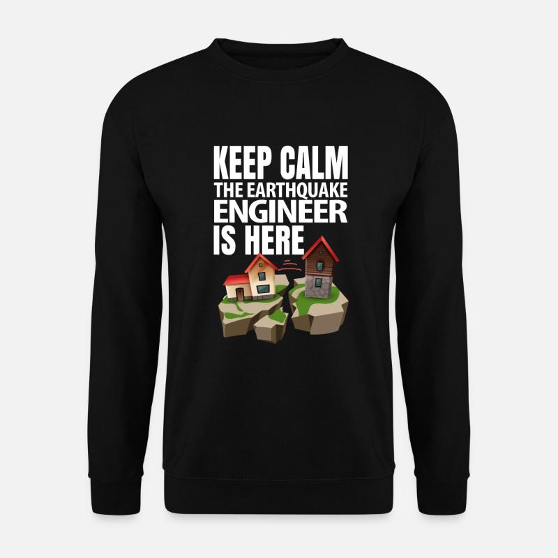 Earthquake - Unisex Sweatshirt - black