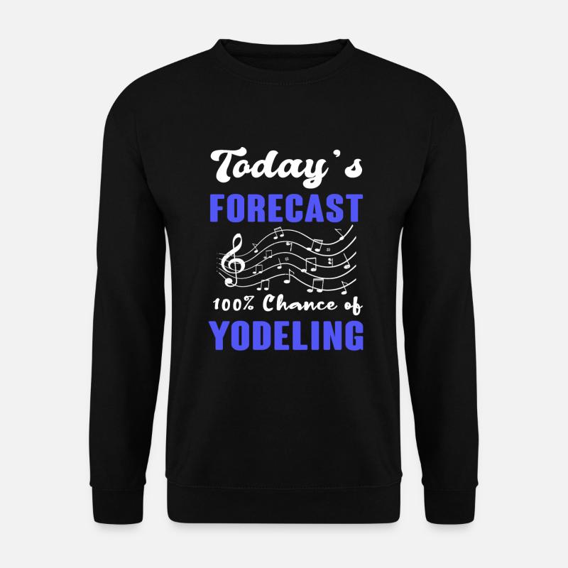 Jodeln - Unisex Pullover - Schwarz