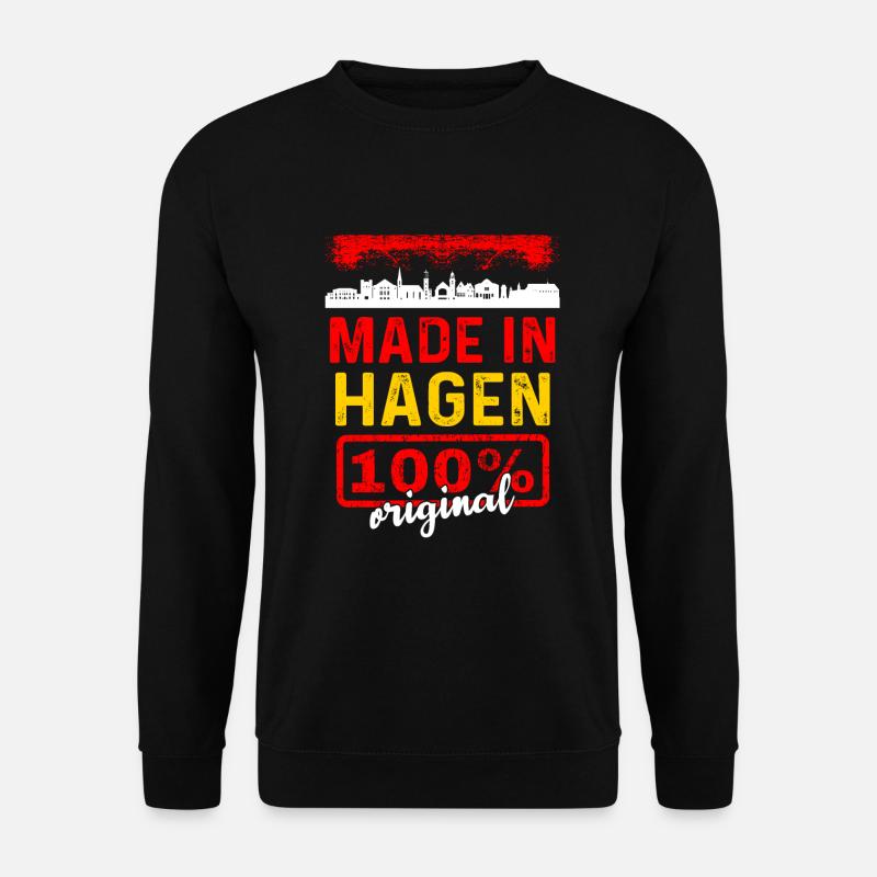 Hagen - Unisex Pullover - Schwarz