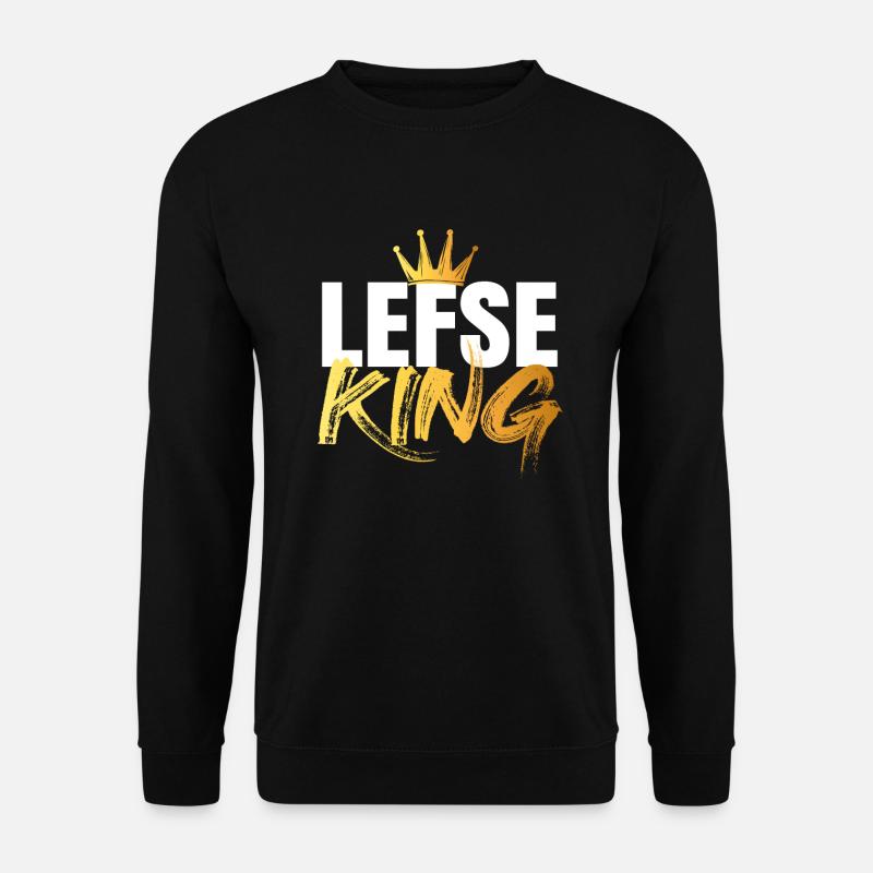Nourriture norvégienne Lefse - Sweat-shirt Unisexe - noir
