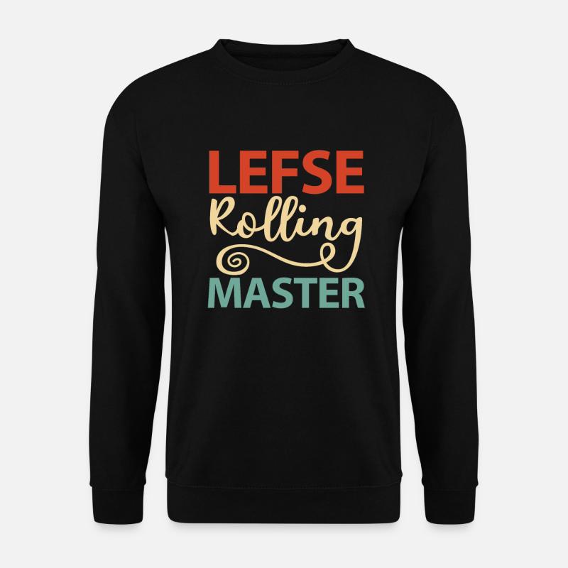 Norwegian Lefse Food - Unisex Sweatshirt - black