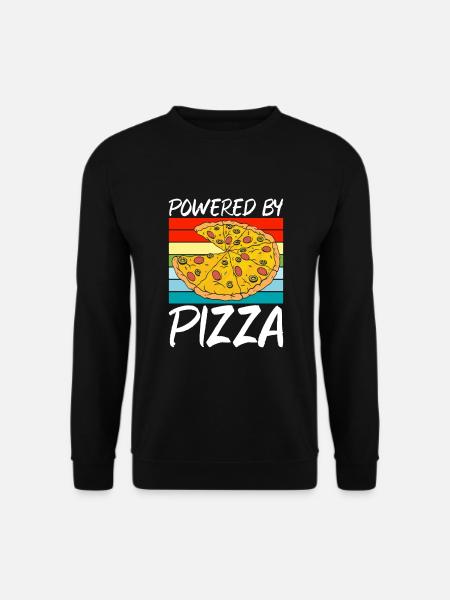 Snack Pizzalove Pizza Lover Gift - Unisex Sweatshirt - black