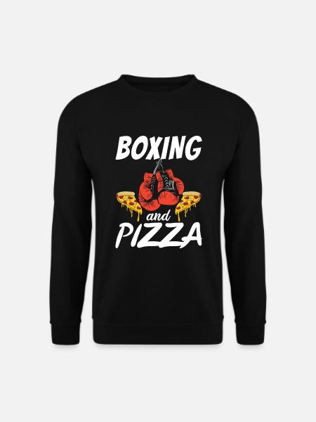 Snack Pizzalove Pizza Lover Gift - Unisex Sweatshirt - black