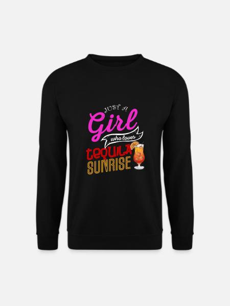Tequila Sunrise - Unisex Sweatshirt - black