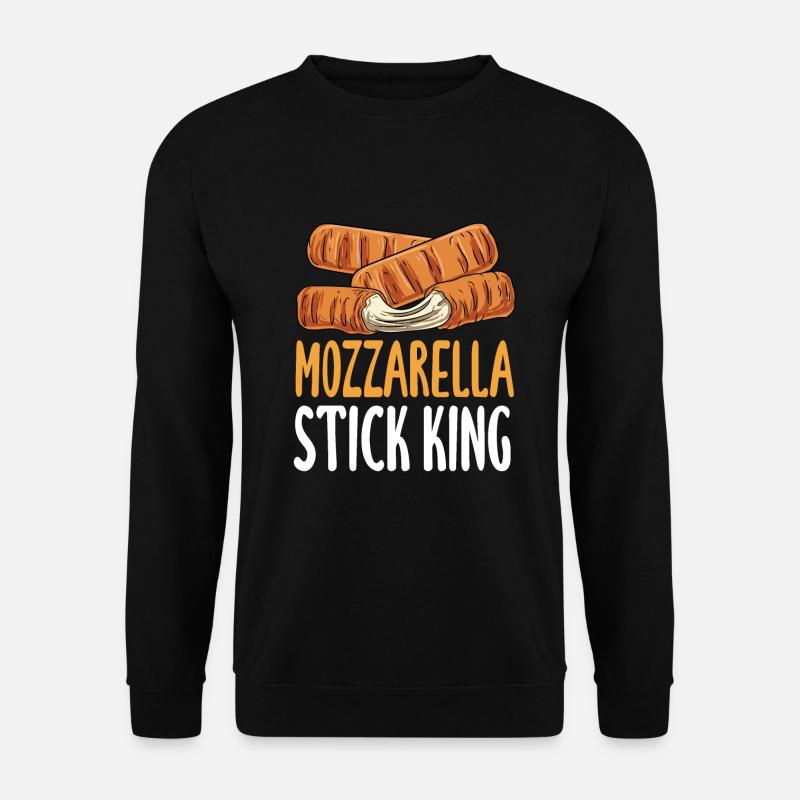 Mozzarella Stick King - Unisex Sweatshirt - black