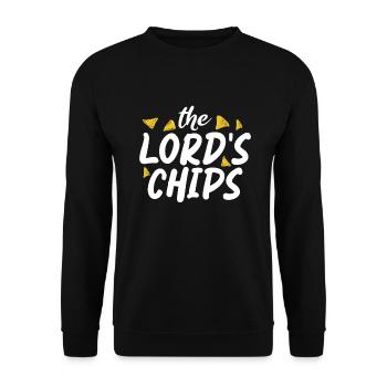 Nacho Lover Nacho Geschenk Mexikanisches Essen - Unisex Pullover - Schwarz - Vorne - Alina (178cm) & Michal (187cm)