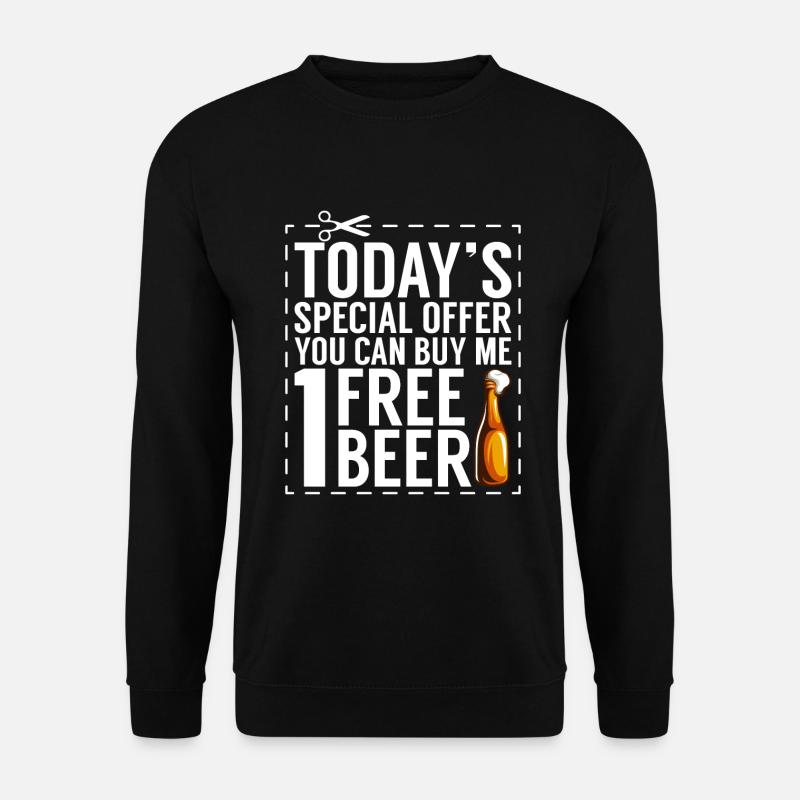 Beer Drinker Beer Gifts - Unisex Sweatshirt - black