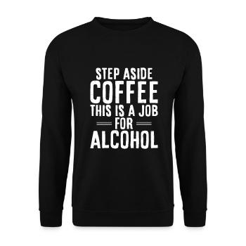Beer Drinker Beer Gifts - Unisex Sweatshirt - black - Front - Alina (178cm) & Michal (187cm)