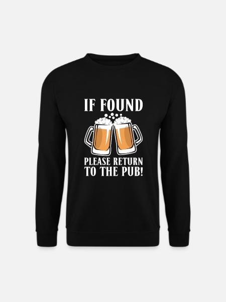Beer Drinker Beer Gifts - Unisex Sweatshirt - black