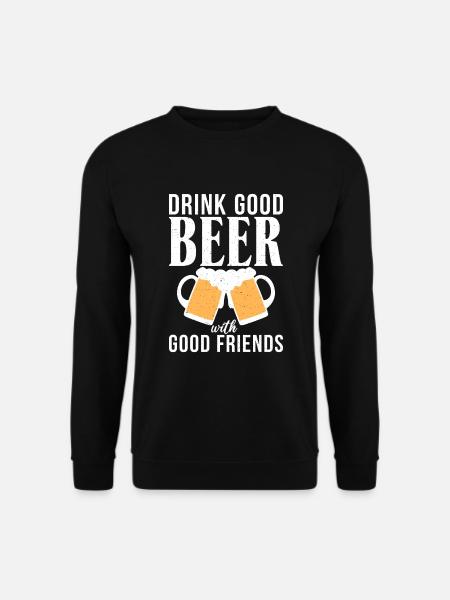 Beer Drinker Beer Gifts - Unisex Sweatshirt - black